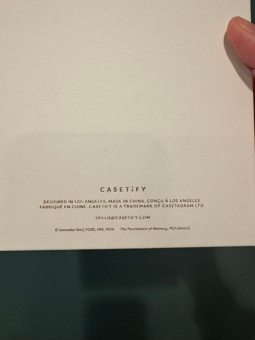 サルバドール・ダリ × CASETiFY 15Proスマホケース