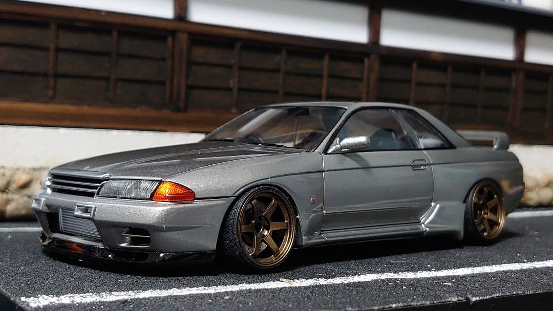 1/24 タミヤ スカイライン R32 GT-R 完成品