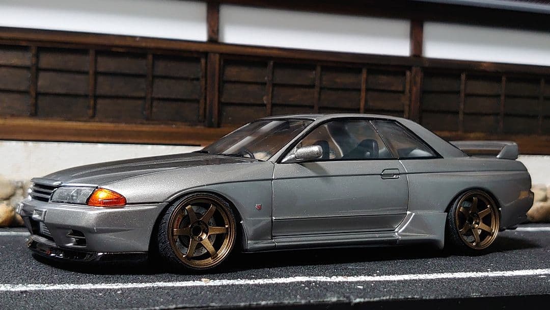 1/24 タミヤ スカイライン R32 GT-R 完成品