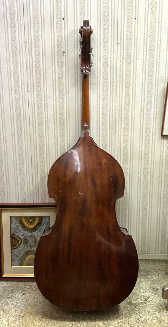 くるみ　スズキ　コントラバス　ウッドベース　4/4 1970 No.81