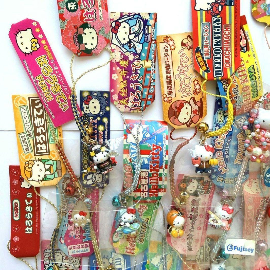 ハローキティ ご当地 根付けストラップ 69個 限定 サンリオ Sanrio