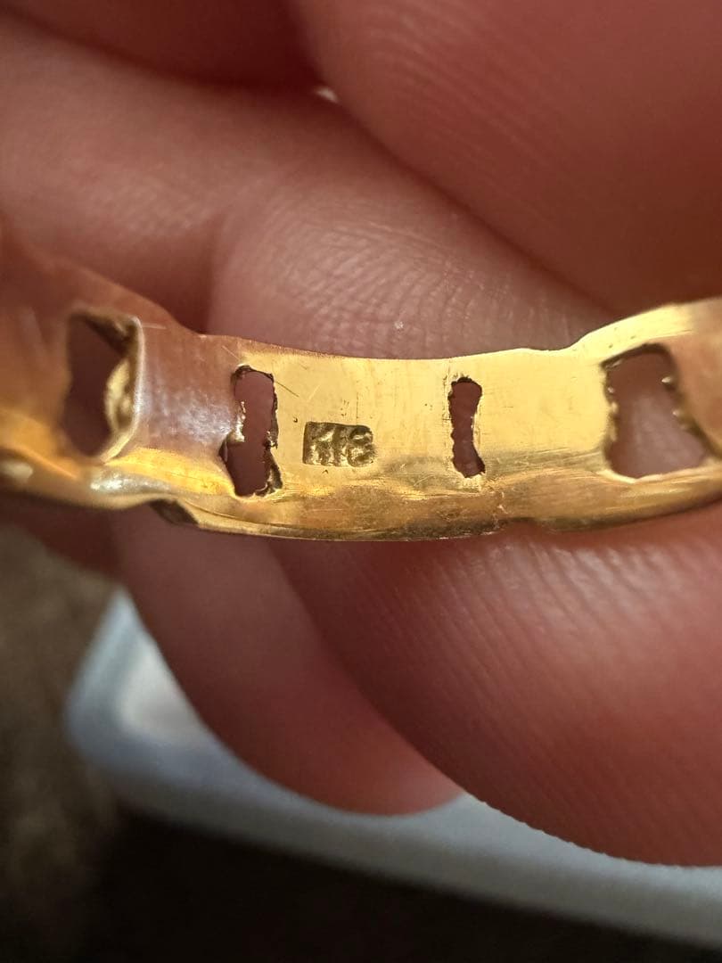 【18金】K18リング 18金 ゴールド 早い者勝ち