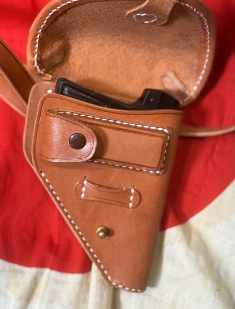 帝国陸軍　将校用　ブローニング M1910用ホルスター（複製品）サバゲ　コスプレ