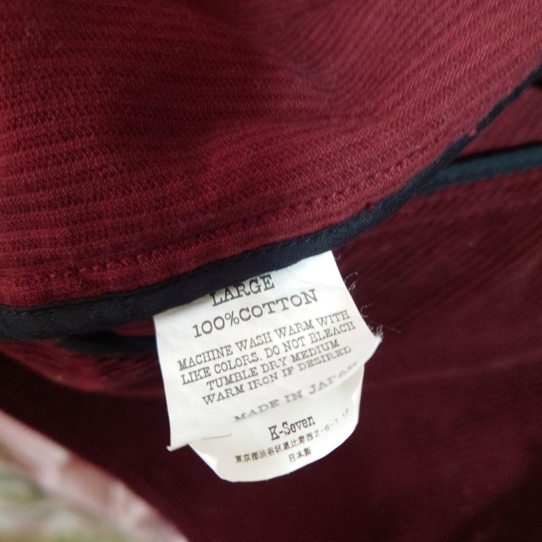 Tenderloin バーガンディ コーデュロイ ジャケット