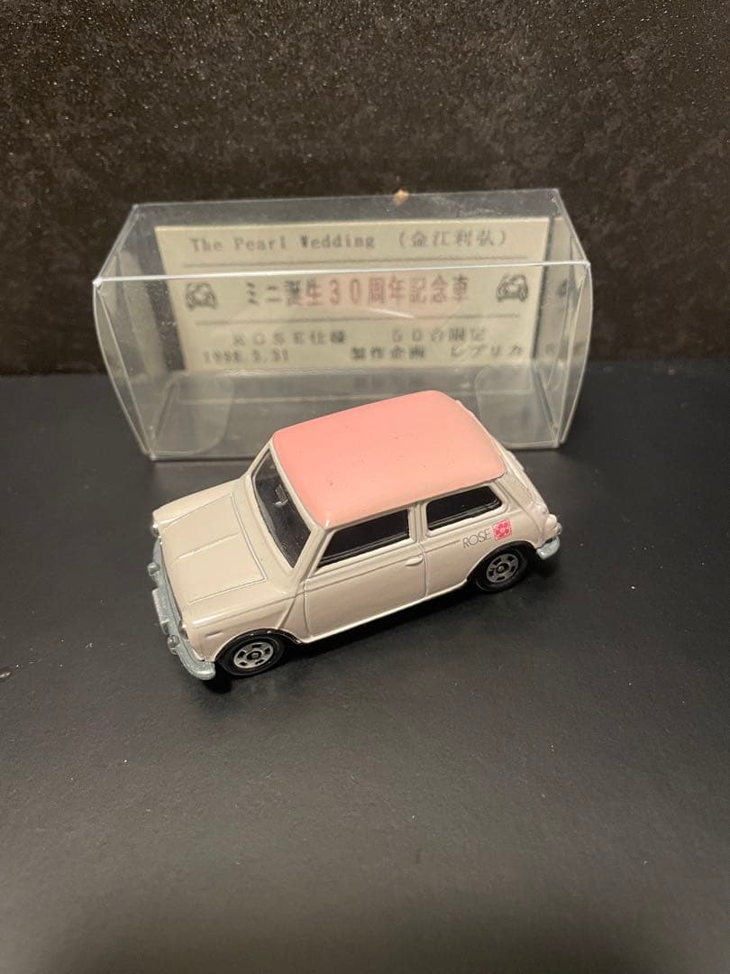 トミカ　ミニクーパー　金江記念　レプリカ特注ROSE仕様