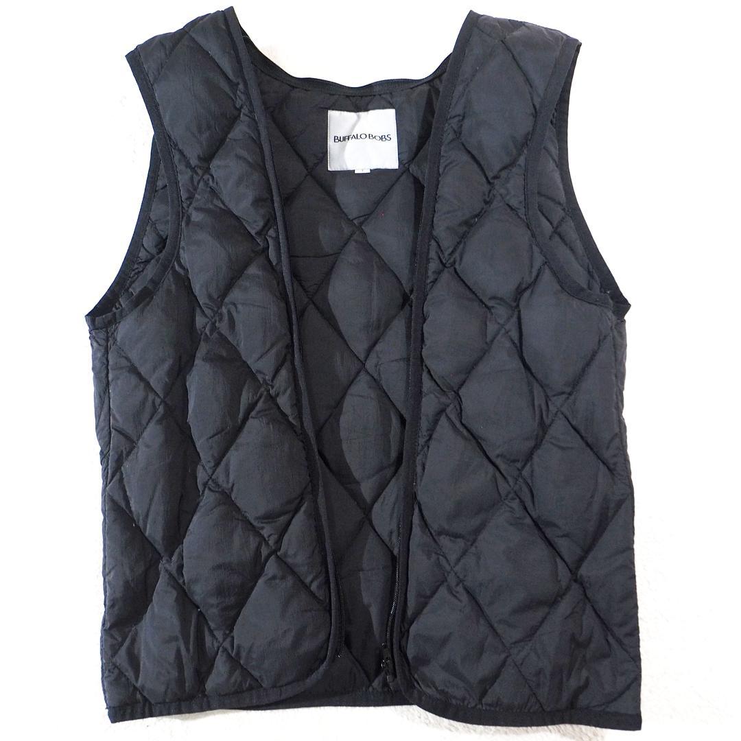 近年モデル バッファローボブズ ラムレザー ライダースジャケット ダウンライナー