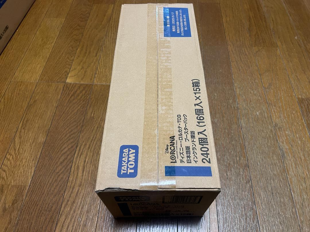 新品 カートン ディズニー ロルカナ TCG 日本語版 インクランド探訪