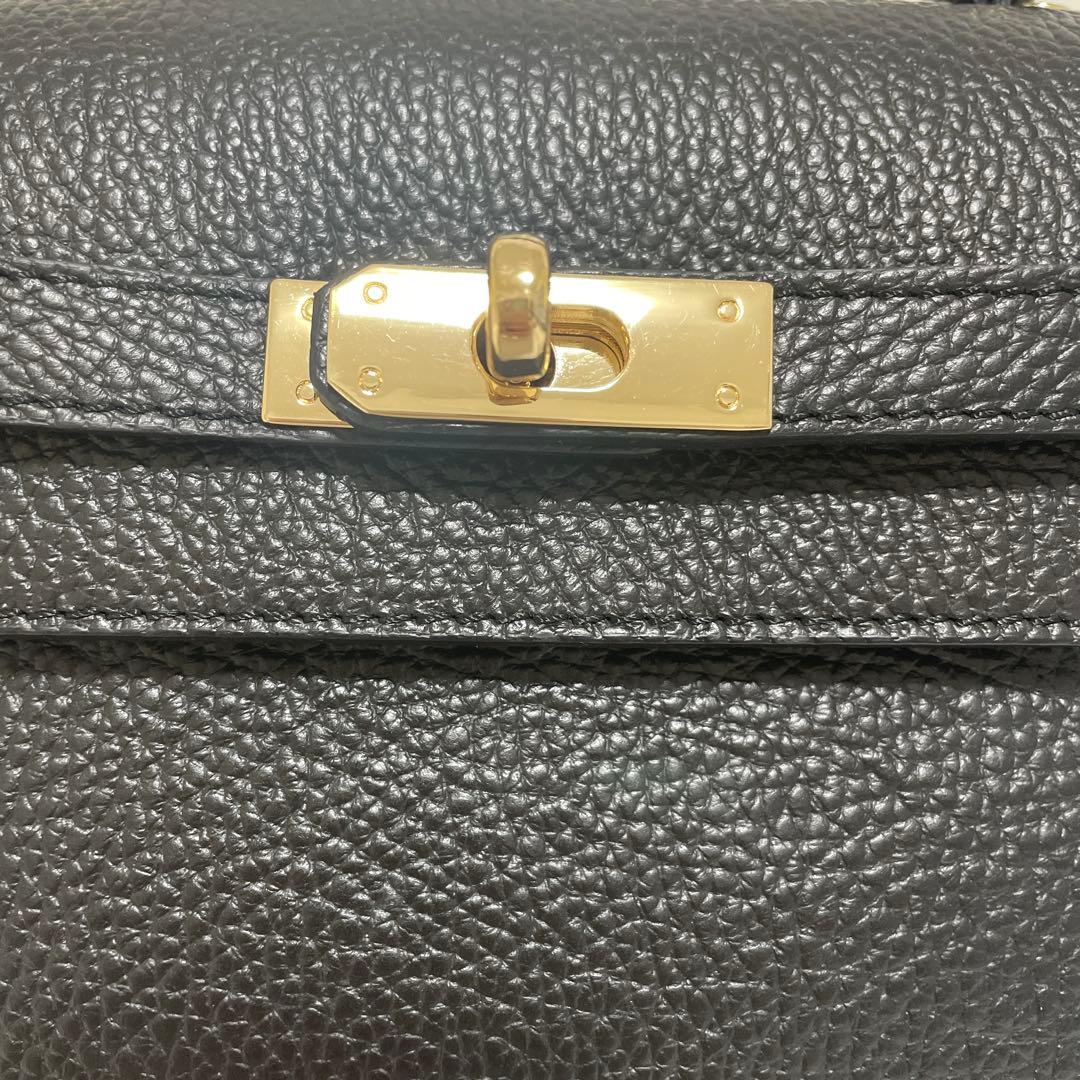 【AULENTTI オウレンティ】ショルダー付きハンドバッグ