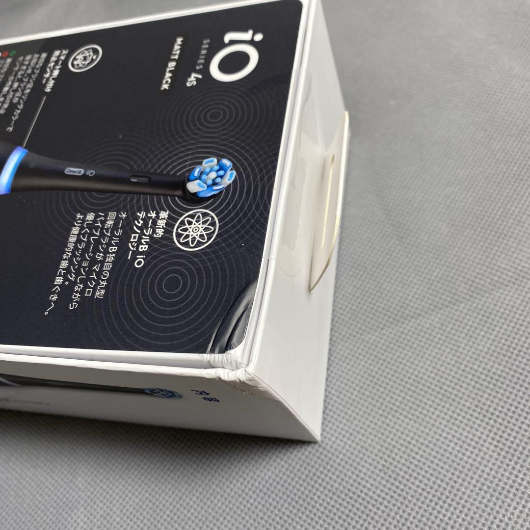 ブラウン電動歯ブラシ オーラルB iO4S iOG41B60BK マットブラック