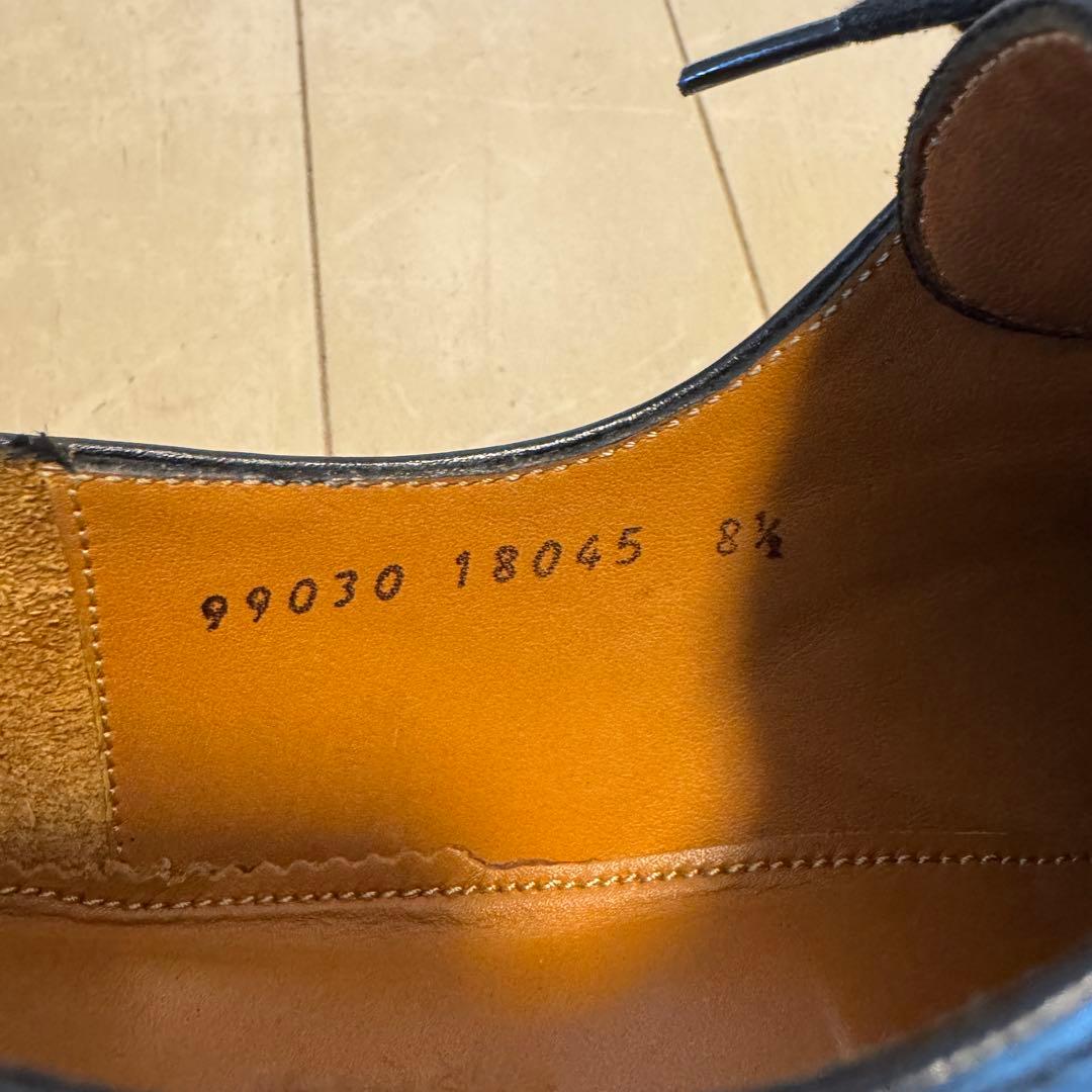 【極美品】ジャランスリワヤ 99030 Uチップ 8 1/2 純正シューツリー付