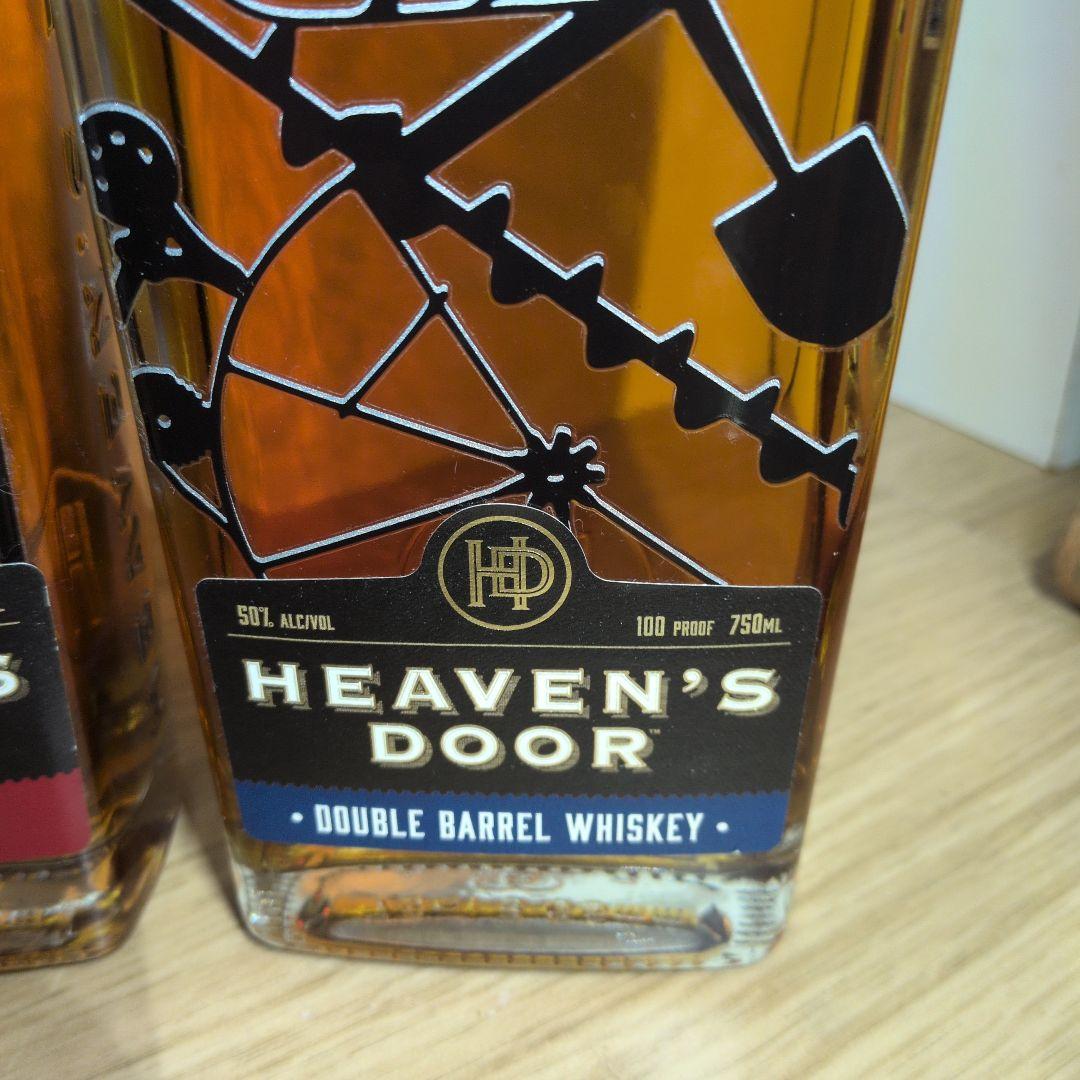 HEAVEN'S DOOR ストレートライウイスキー 他計３本。箱無し。未開栓。