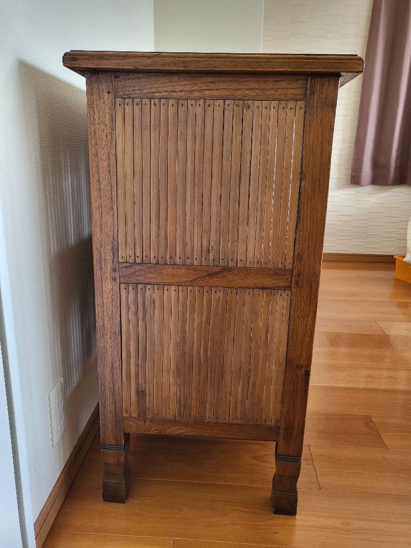 木製アジアンスタイルシェルフ IDEE