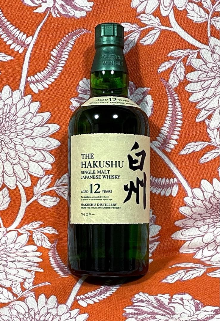 【新品 未開栓】サントリー 白州 12年 シングルモルトウイスキー 700ml瓶