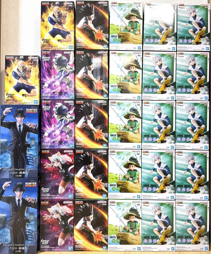 【匿名配送】HUNTER×HUNTER フィギュア 35点