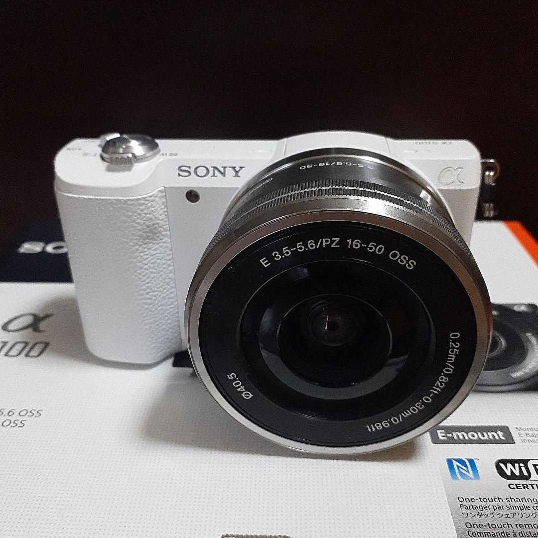 SONY α5100 ホワイト E 16-50mm レンズ付き