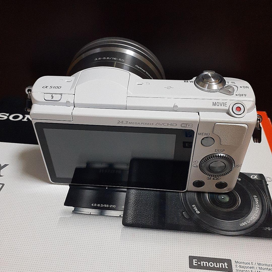 SONY α5100 ホワイト E 16-50mm レンズ付き