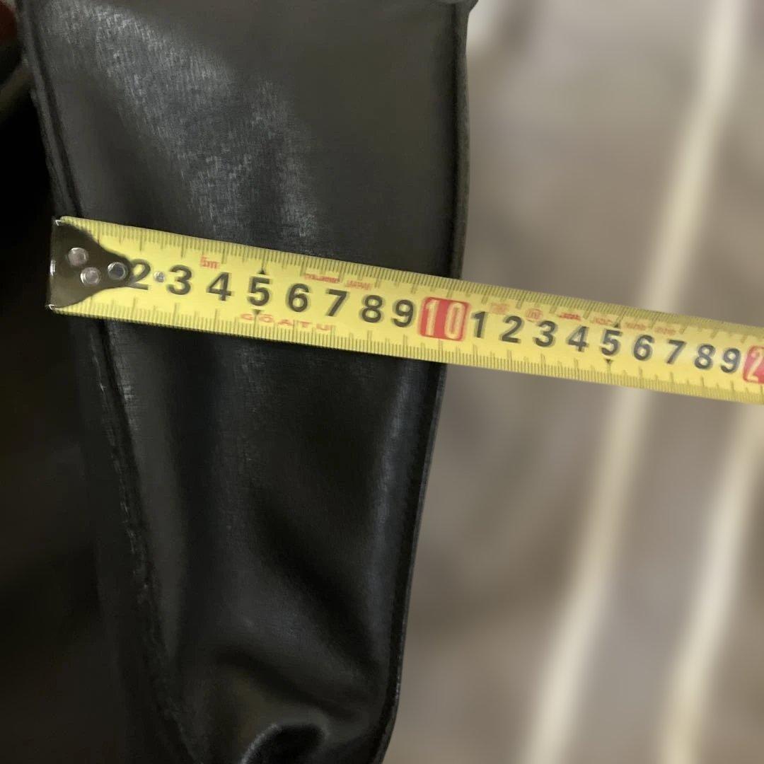 GUCCIブラックショルダーバッグ ギャザー入り