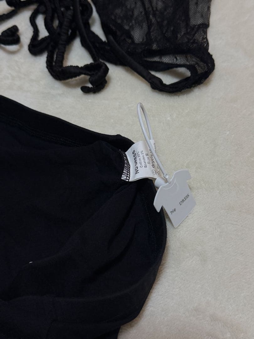 即購可　Nordess レースタイツ　5分丈　ブラック　廃盤　完売品　激レア新品