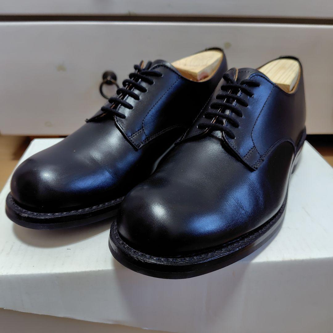 ほぼ新品 Tricker's プレーントゥ シューツリー付
