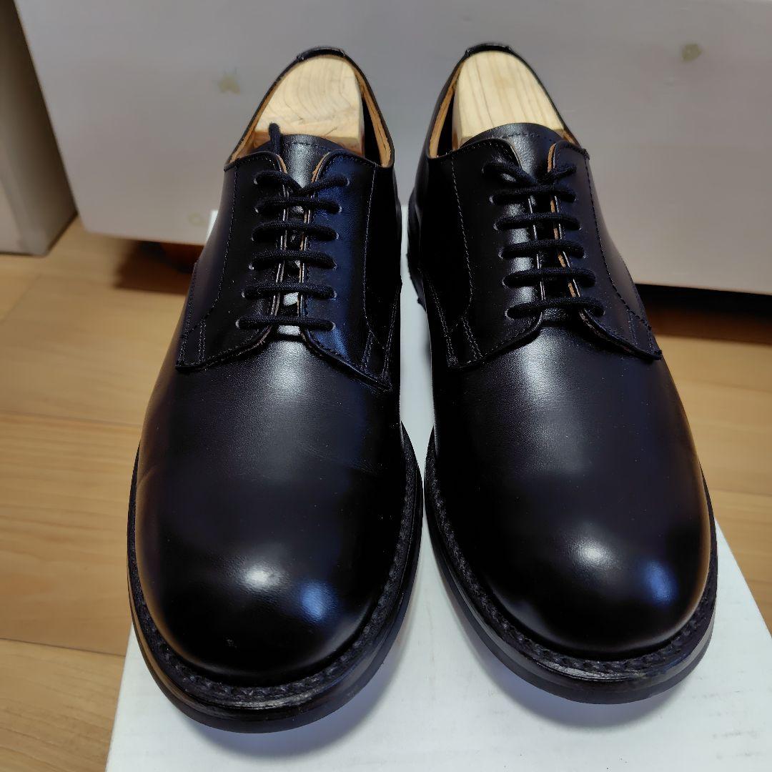 ほぼ新品 Tricker's プレーントゥ シューツリー付