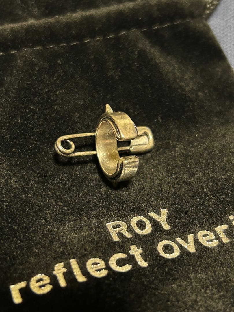 LiSA ROY reflect overjoy 安全ピンイヤーカフ