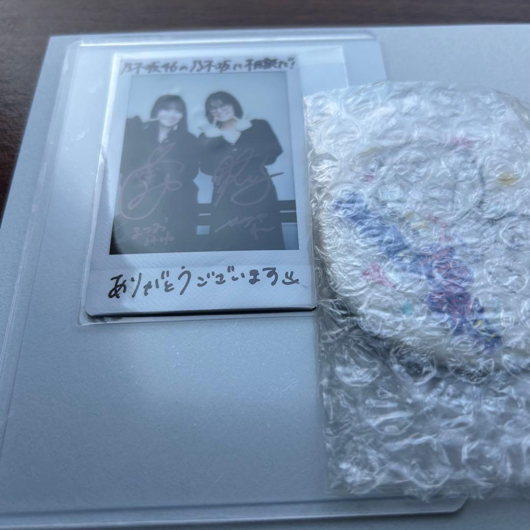 ロ*ク様 乃木坂46 松尾美佑 清宮レイ 直筆サインチェキ 乃木坂46の乃木坂に