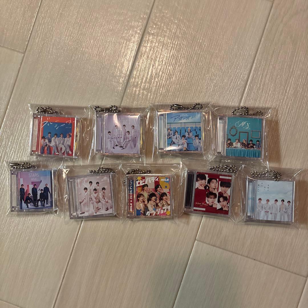 M!LK ミニジャケキーホルダー 全種セット