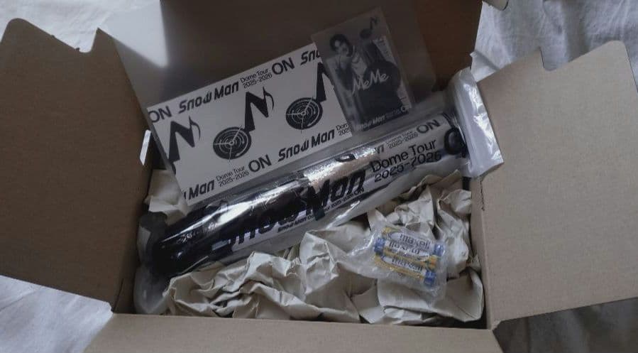 Man ON ペンライト、目黒蓮ステッカー他4点セット