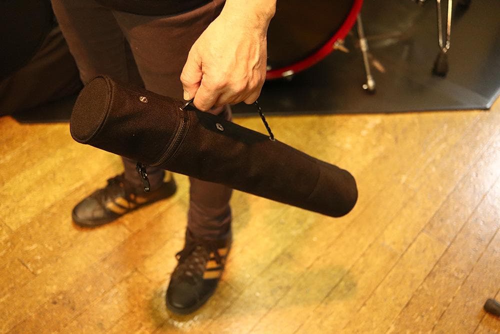 【smasher（スマッシャー）】ドラム　スティックケース　黒