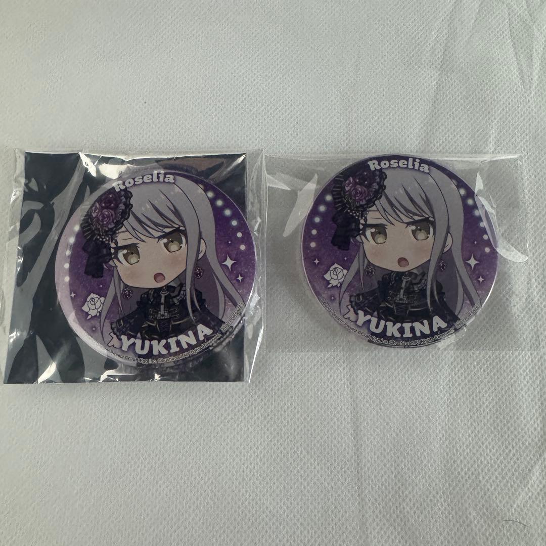 バンドリ　湊友希那　スペシャルフェア　ブシロードストア　缶バッジ