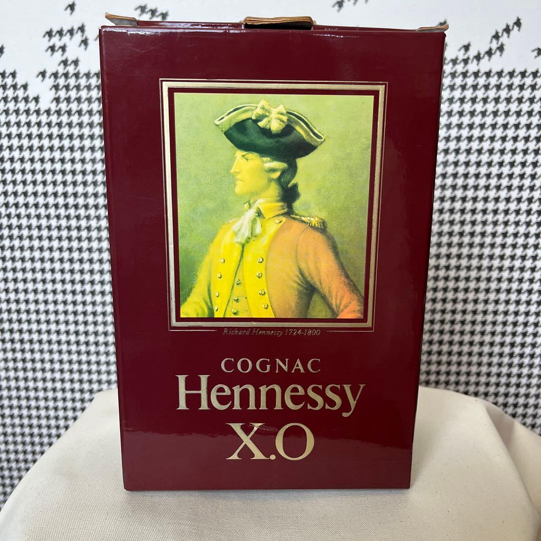 【未開栓】ヘネシー Hennessy X.O ブランデー コニャック 箱付き 金