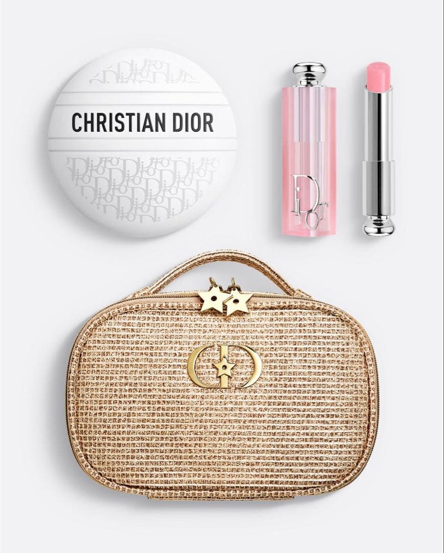 Christian Dior リップケアセット ポーチ付き