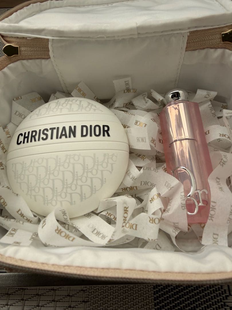 Christian Dior リップケアセット ポーチ付き