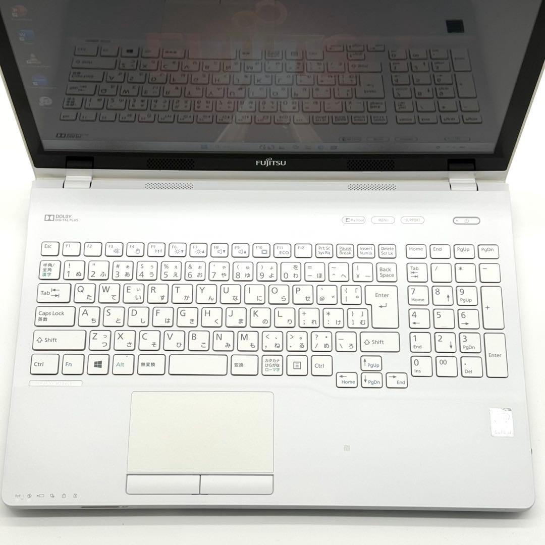 超美品 富士通ノートパソコン i7 タッチパネル 16GB 新品SSD1TB