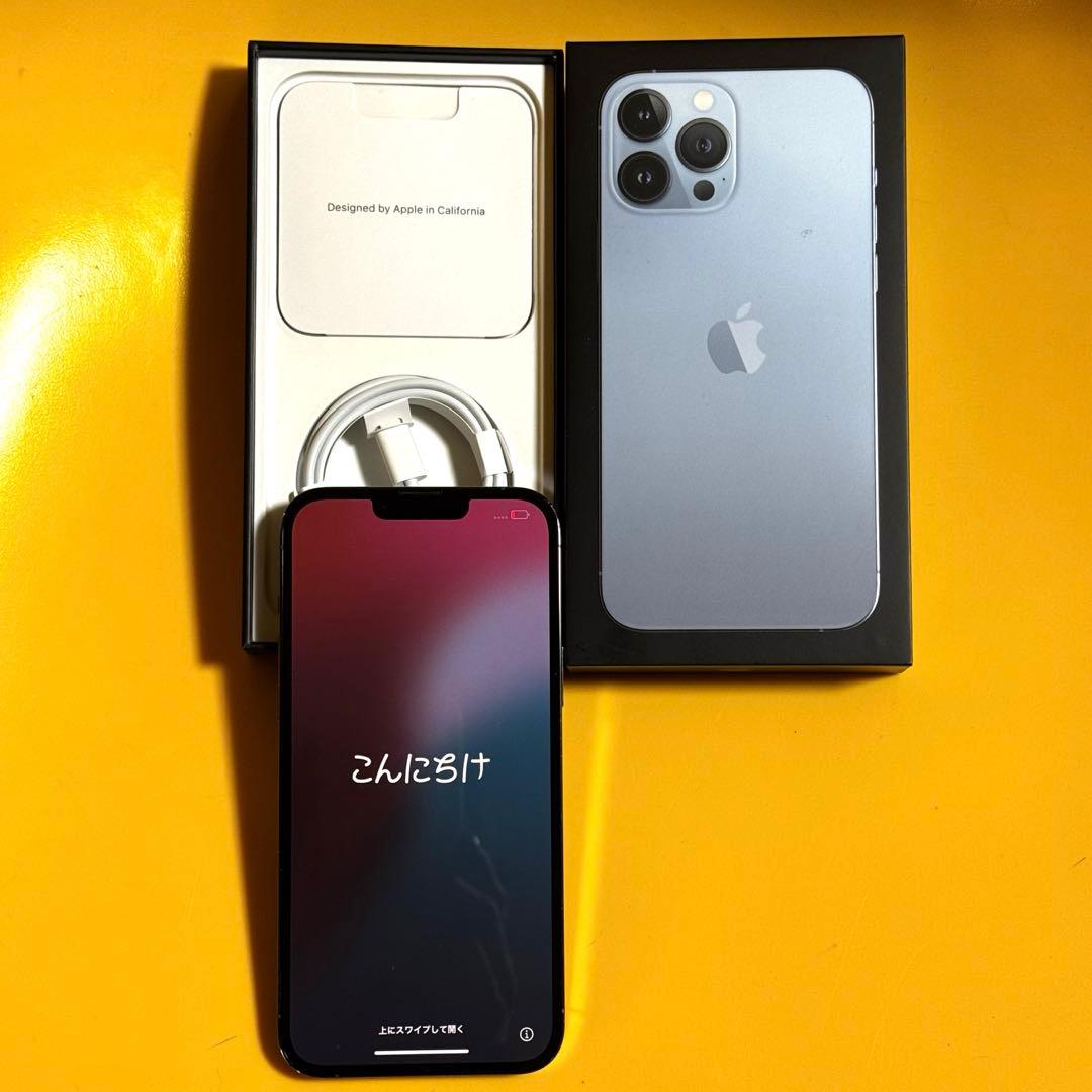 右京/iPhone13promax1TB 美品シエラブルーSIMフリー本体