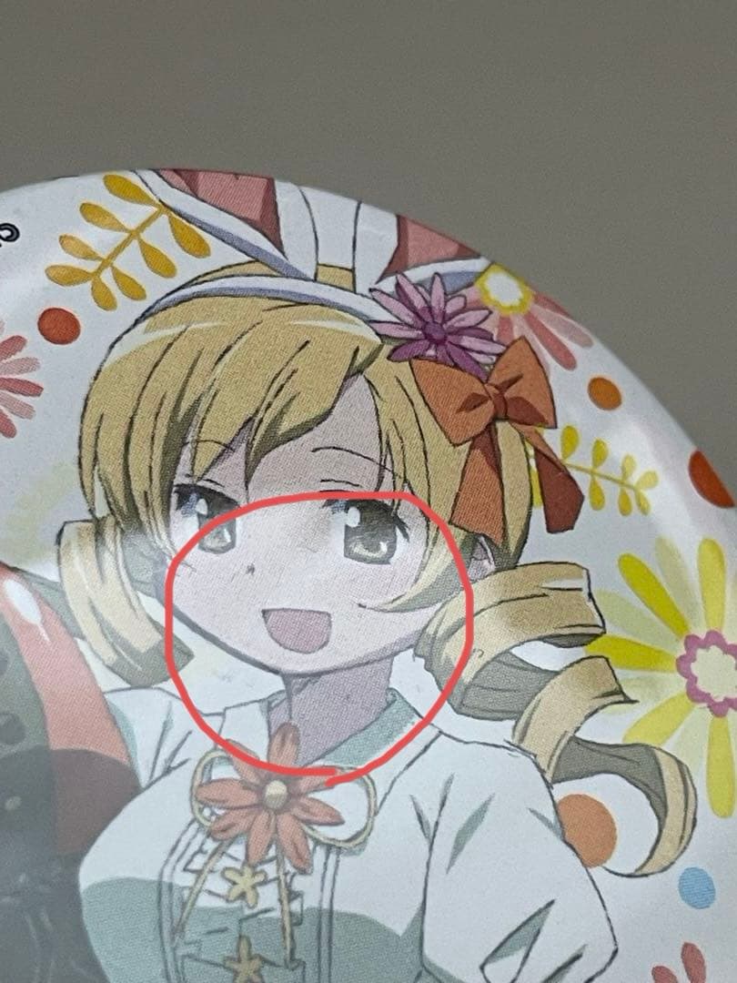 魔法少女 まどか☆マギカ まどマギ ローソン イースター 缶バッジ　巴マミ