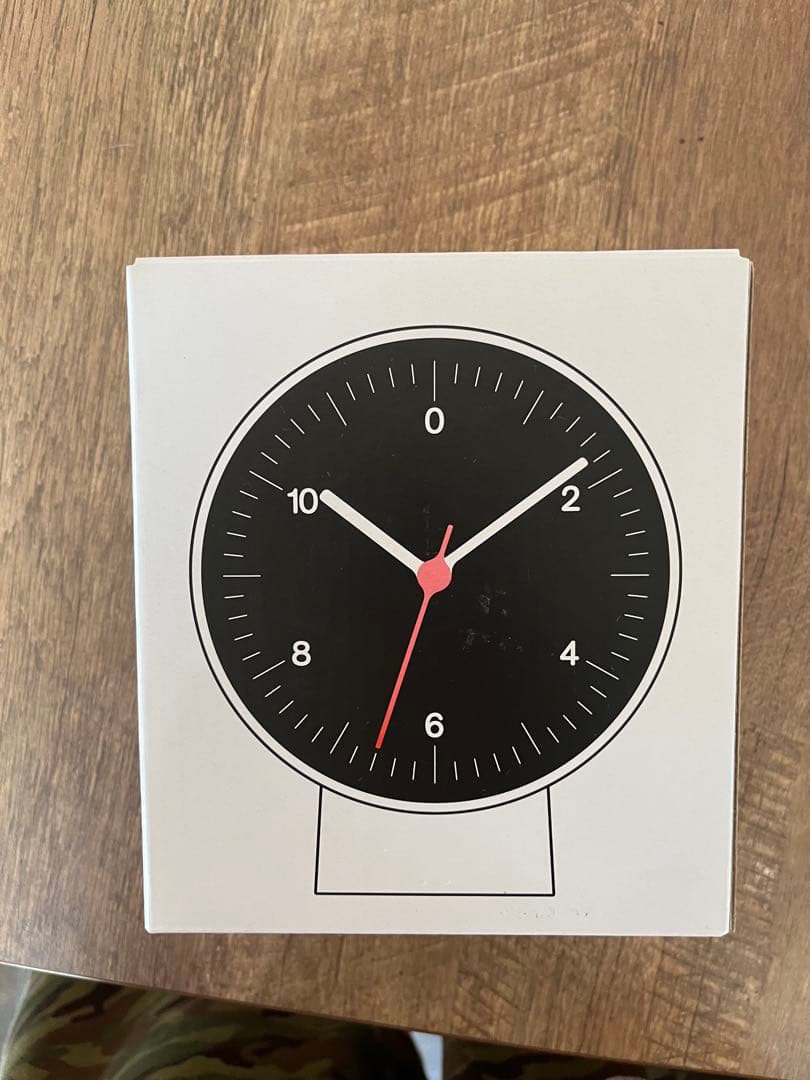 【新品】HAY TABLE CLOCK black 置き時計 掛け時計