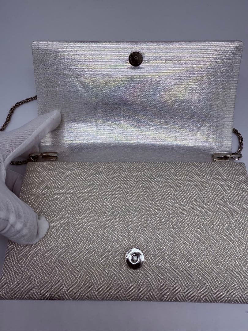 ミキモト パール パーティバッグ 和装バッグ 佐賀錦