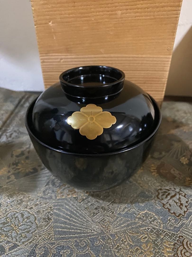 輪島塗　小吸い物椀　新品　超美品　5個　懐石道具