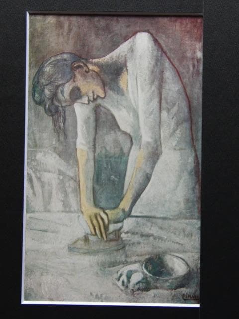 パブロ・ピカソ、La repasseuse (Woman ironing)