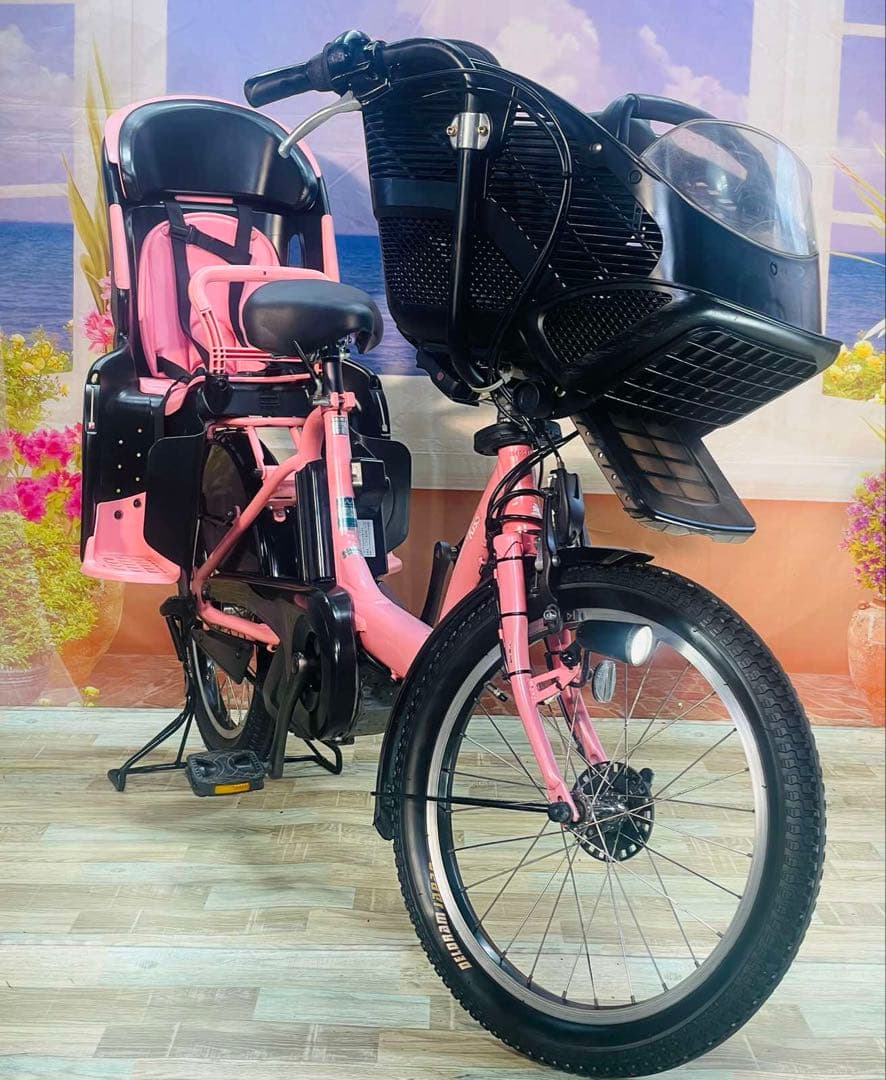ヤマハパスキス⭐️人気モデル！子供乗せ電動アシスト自転車Y3192
