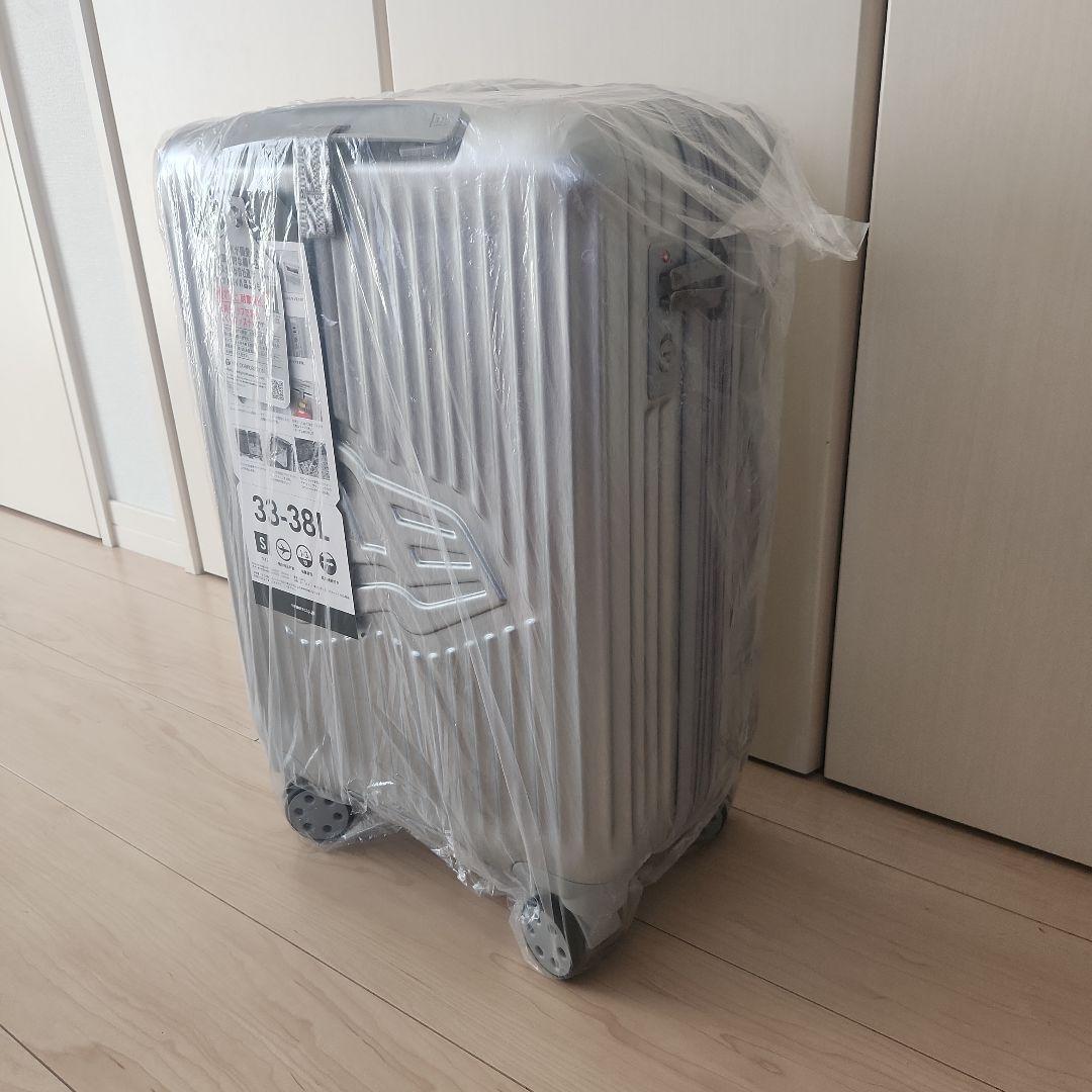 ニューエラ キャリーケース 33-38L シルバー