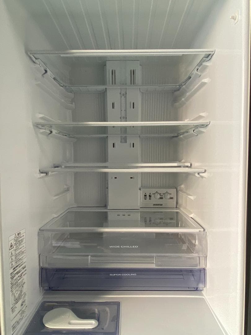 「A200」美品「2021年製」三菱 冷凍冷蔵庫 「MR-CG37G-H」3ドア