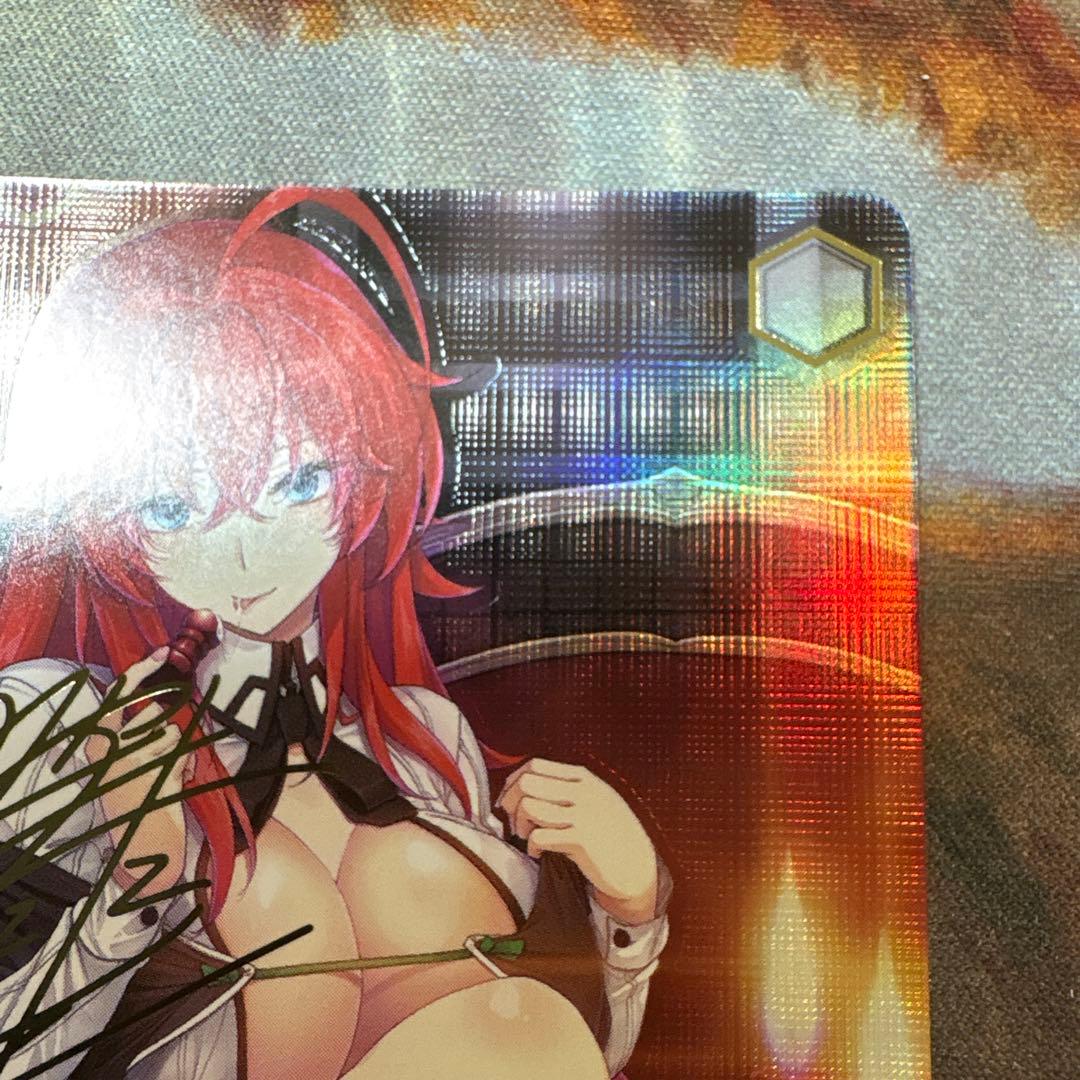 主従を越えた愛　リアス　SEC サイン　ハイスクールd×d