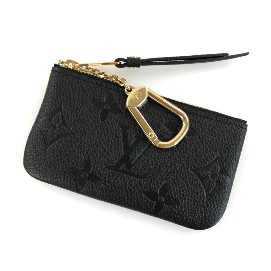 未使用 ルイ ヴィトン アンプラント ノワール カードキーケースポシェット・クレ