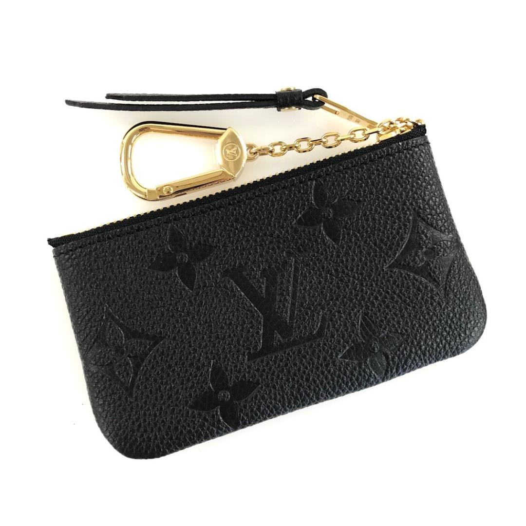 未使用 ルイ ヴィトン アンプラント ノワール カードキーケースポシェット・クレ