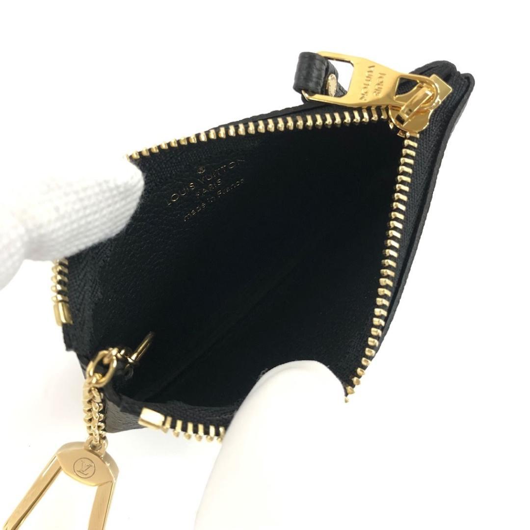 未使用 ルイ ヴィトン アンプラント ノワール カードキーケースポシェット・クレ