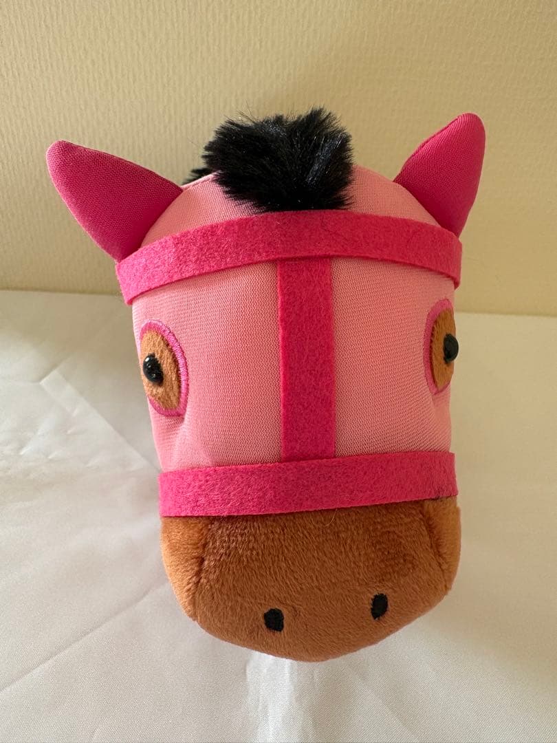 サラブレッドコレクションちょこっとBIGぬいぐるみ　ハルウララ　ストラップセット