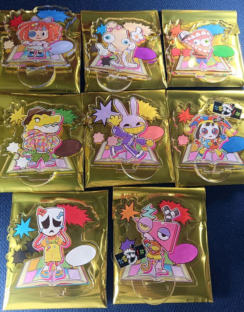 ✡️新品未使用✡️アメージングデジタルサーカス　アクリルぷちスタンド 8種コンプ