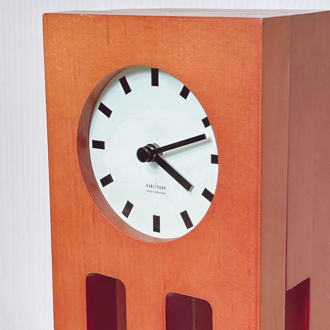 KARLSSON 80's オランダ デスククロック　置き時計　海外製
